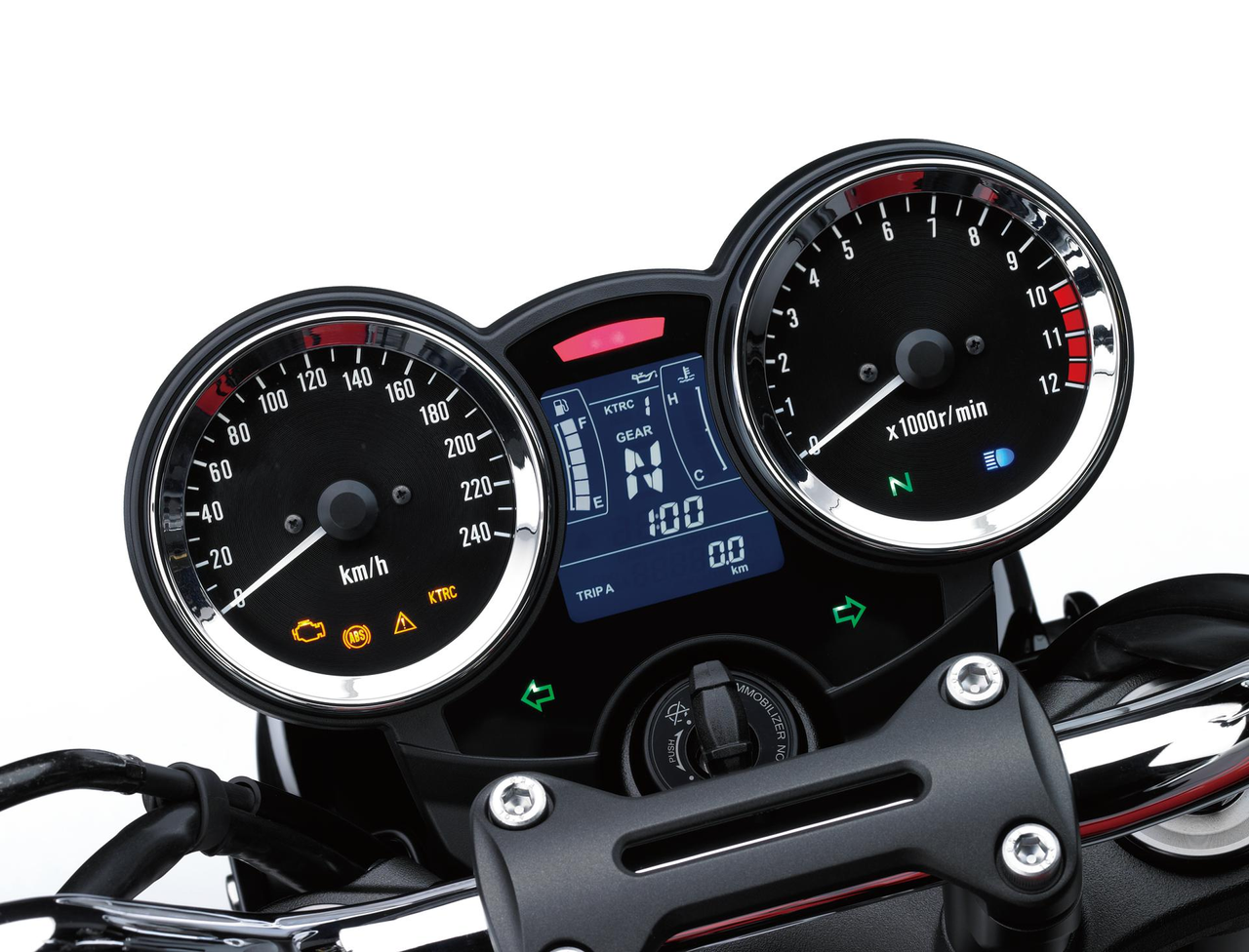 Dual-Dial instrumentering med multi-funktion LCD