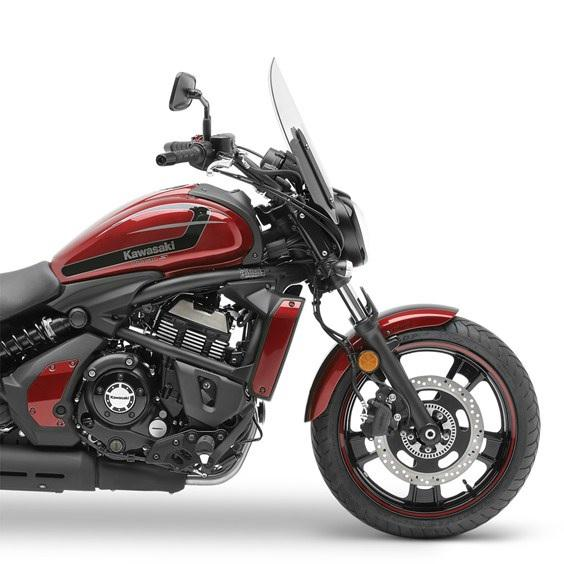 Medium Genomskinlig vindruta (Vulcan S)