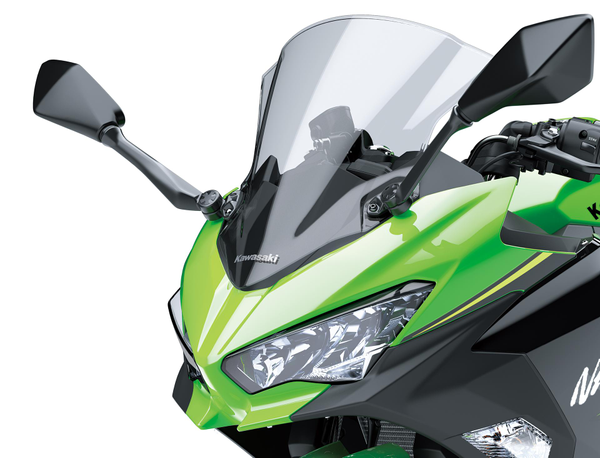 Stor Rökfärgad Vindruta (Ninja 400)
