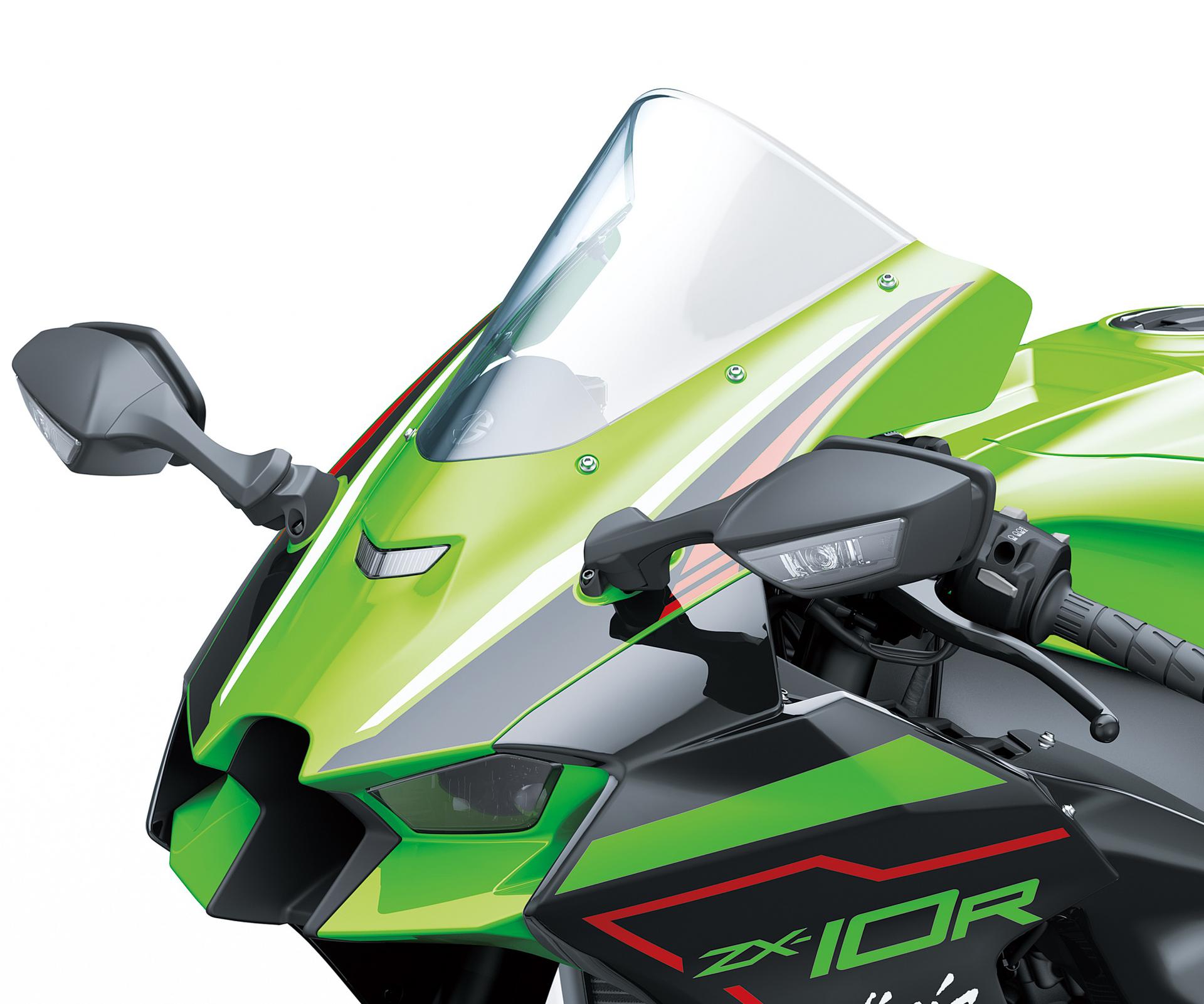 Rökfärgad Vindruta (Ninja ZX-10R/RR)