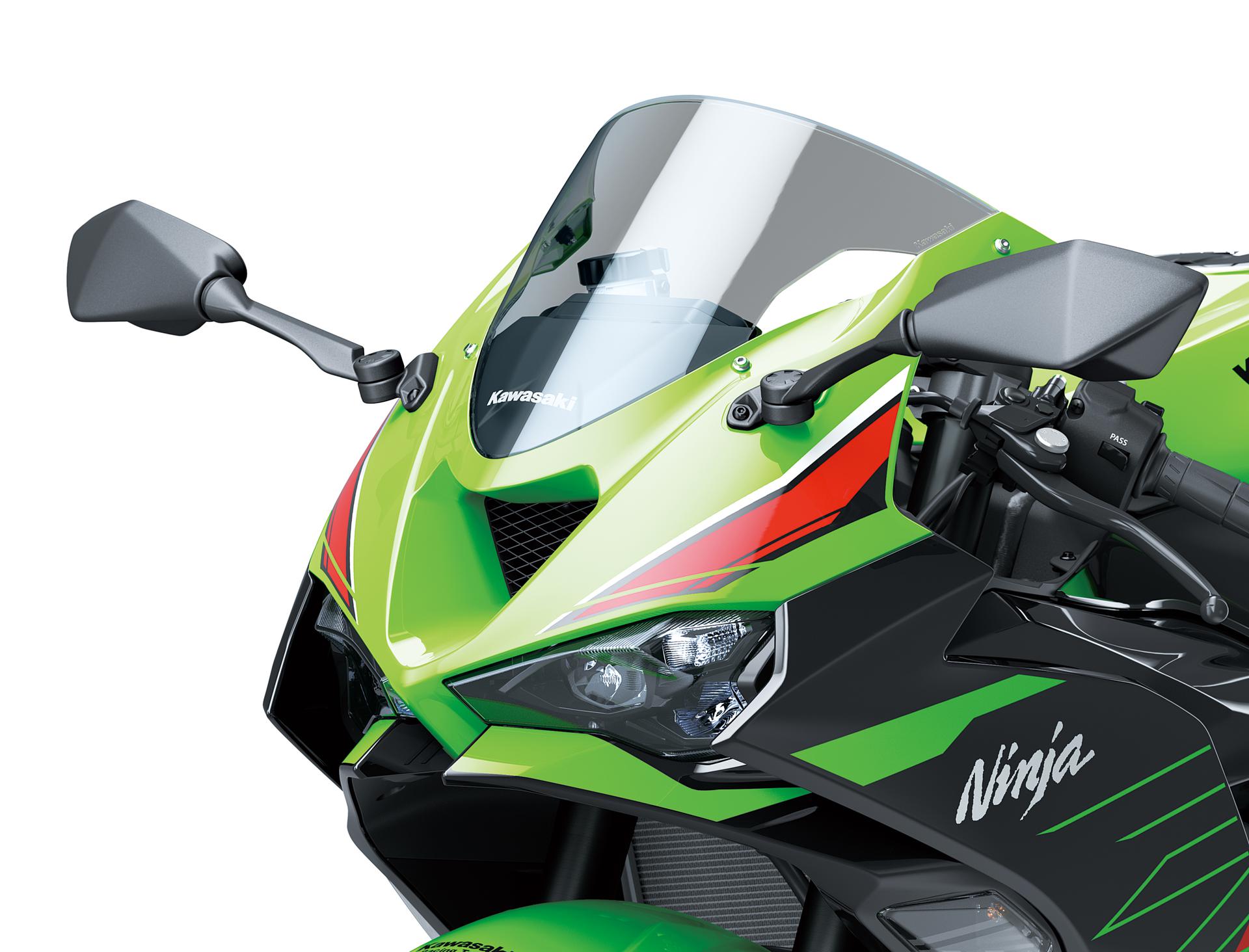 Rökfärgad Vindruta (Ninja ZX-6R)