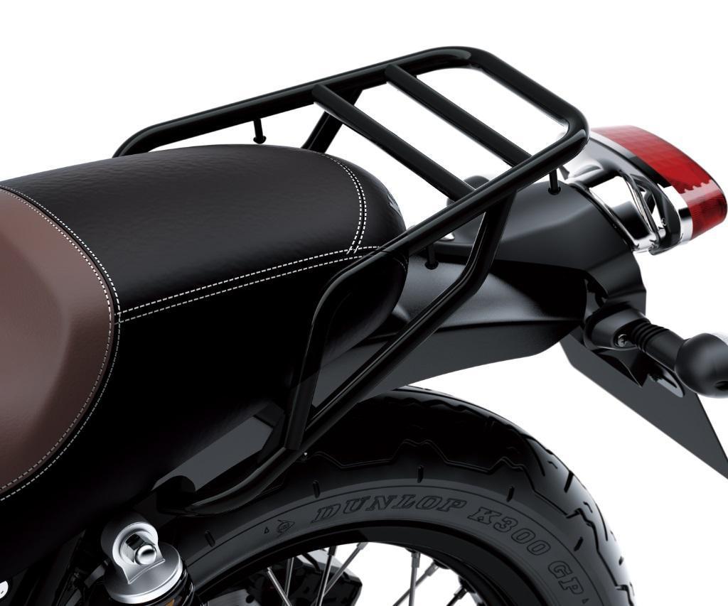 Bagagehållare, Svart (W800)