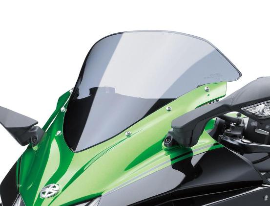 Rökfärgad Vindruta (Ninja H2 SX)