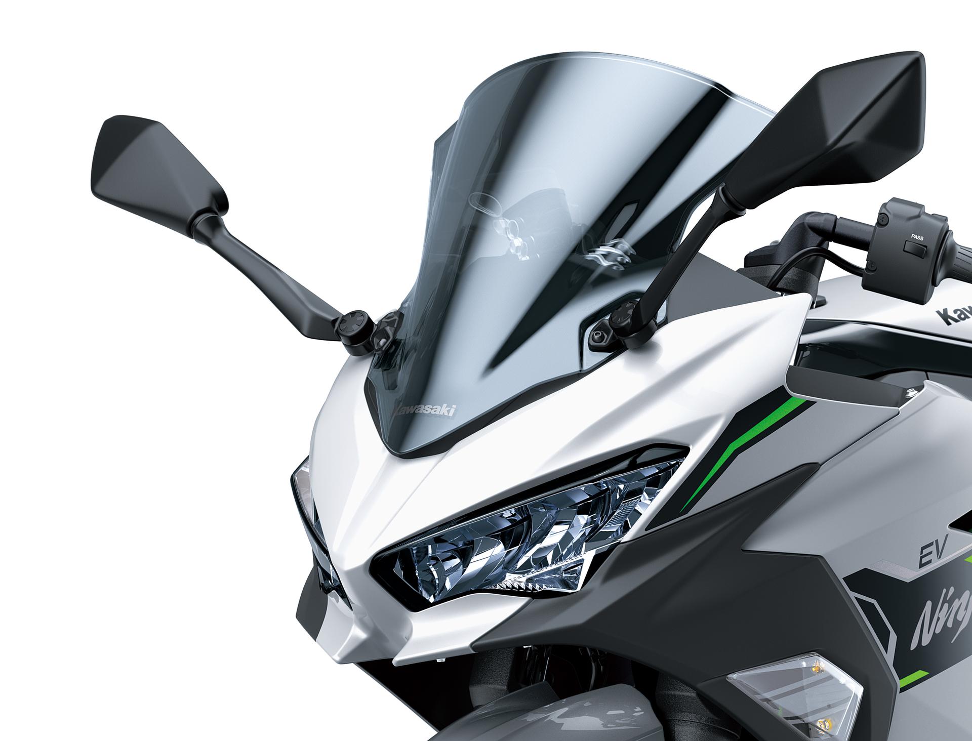 Stor Rökfärgad Vindruta (Ninja e-1)