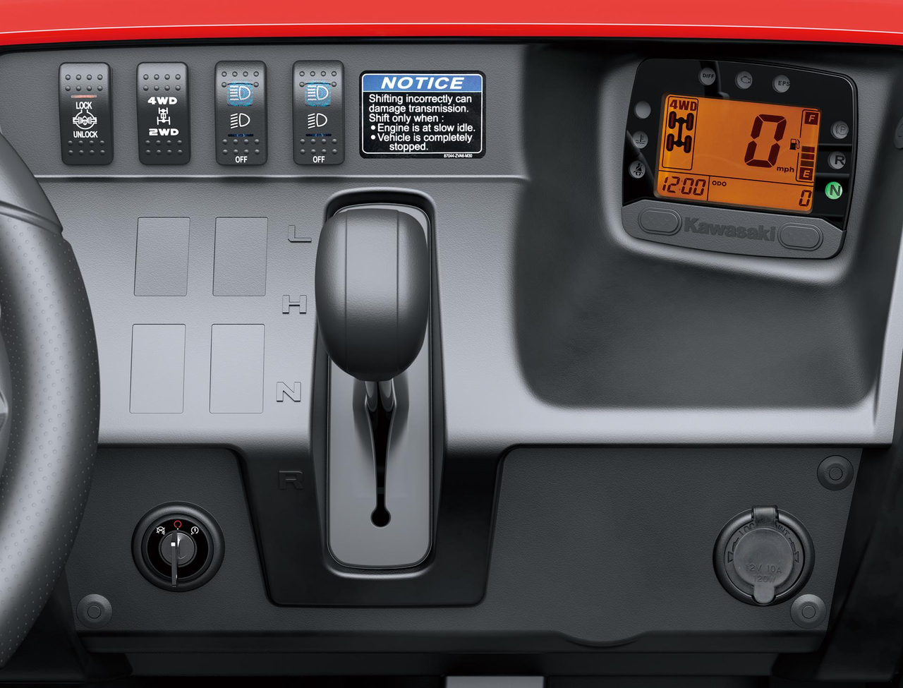 Bilinspirerad instrumentpanel 