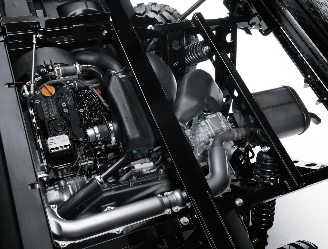Kraftfull 993 cm³ dieselmotor