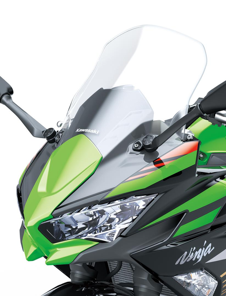 Stor Genomskinlig Vindruta (Ninja 650)