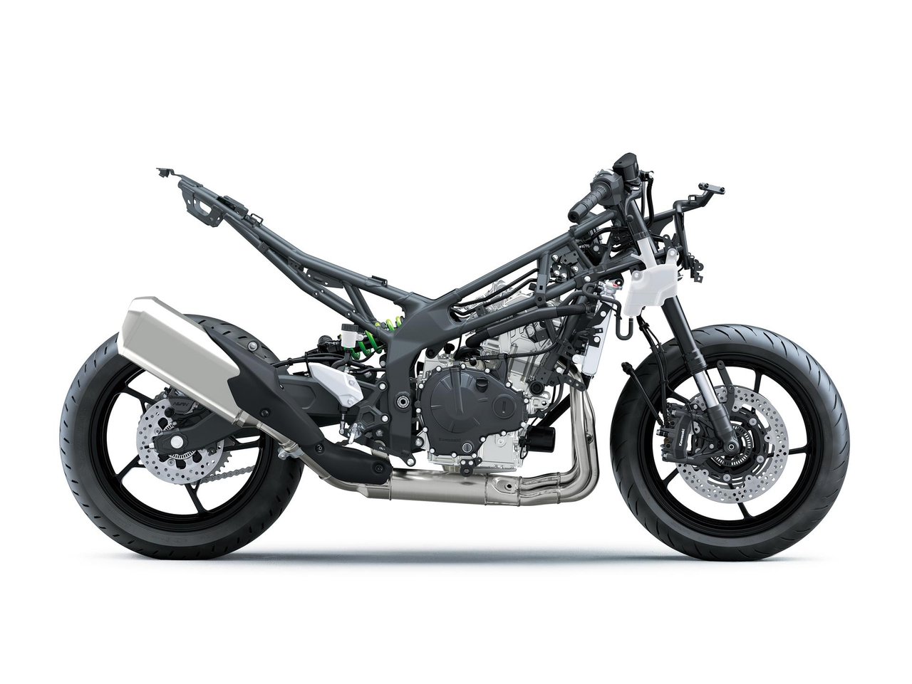 Ultrakompakt, smidigt Supersport-chassi
