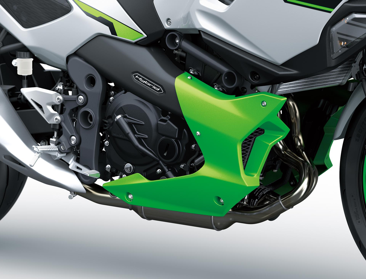 Integrerad bensin och El-motor
