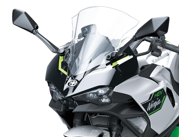 Stor Genomskinlig Vindruta (Ninja 7 Hybrid)