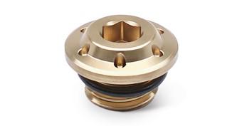 Oil Filler Cap, Gold