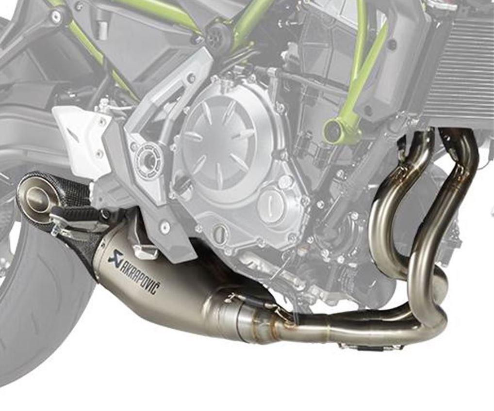 Akrapovič Titanium Komplett Avgassystem (Ninja 650 & Z650)