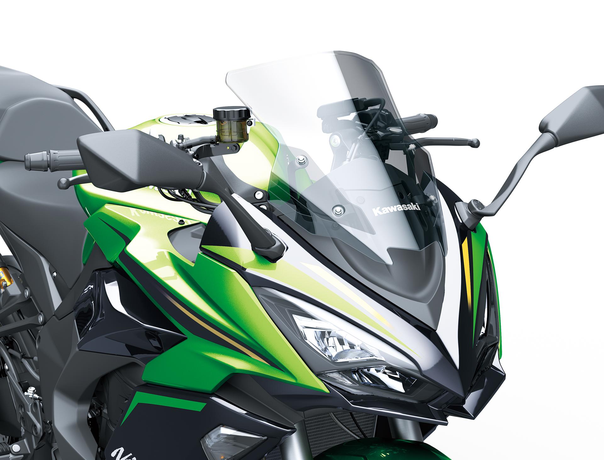 Rökfärgad Vindruta (Ninja 1100SX & Versys 650)