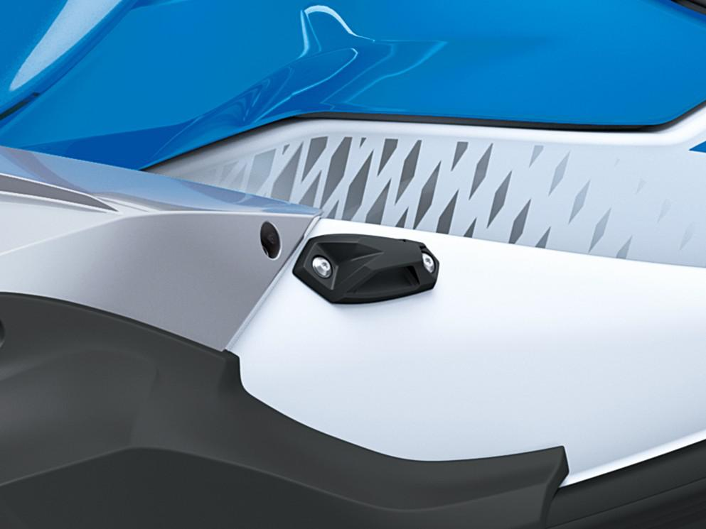 Integrerade förtöjningsklossar