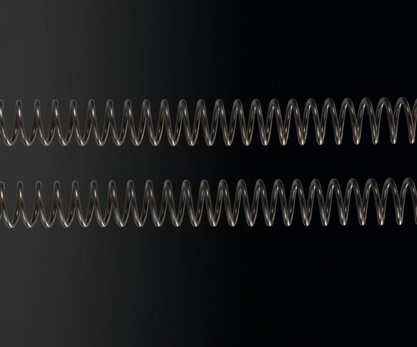 Framgaffelfjäder, K = 2,45 N/mm (KX65)