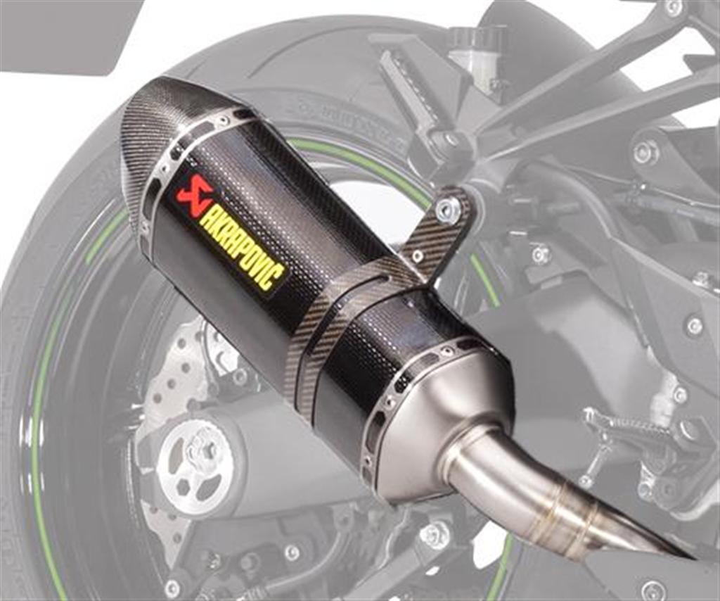 Akrapovič Kolfiber Dubbelt Avgassystem (Ninja 1000SX)
