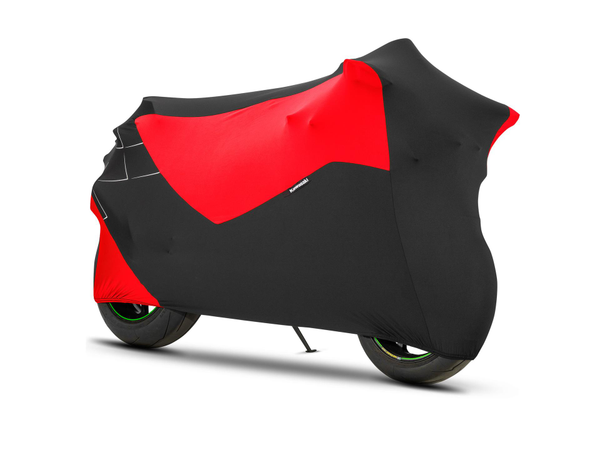 Superstretch Överdrag, Röd/Svart